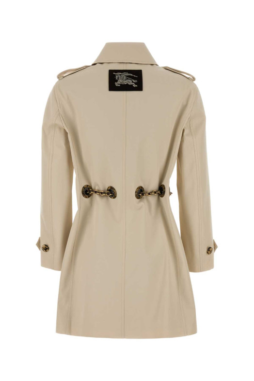 Sand gabardine Stonehaven trench coat BURBERRY (8126269)