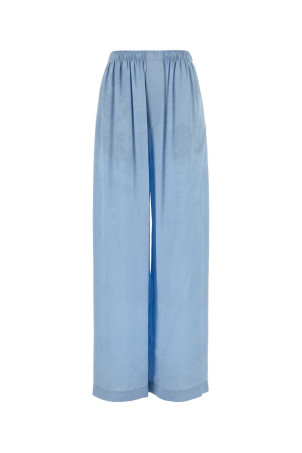 Light blue silk wide-leg pant BALENCIAGA (850696TTN10)