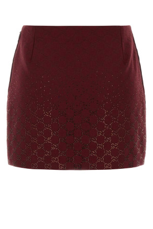 GG fabric mini skirt GUCCI (853414ZKU09)