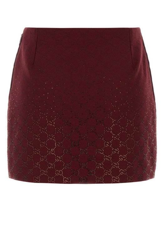 GG fabric mini skirt GUCCI (853414ZKU09)