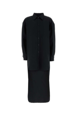Black poplin shirt Black BALENCIAGA (872323TUM18)
