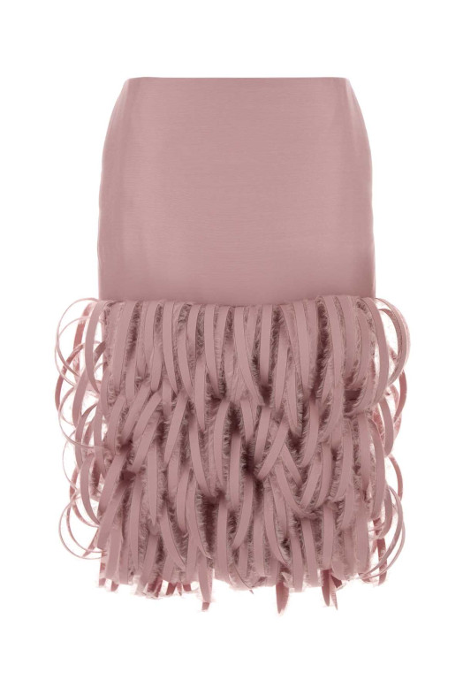 Pink wool blend skirt BALENCIAGA (872895TURB8)