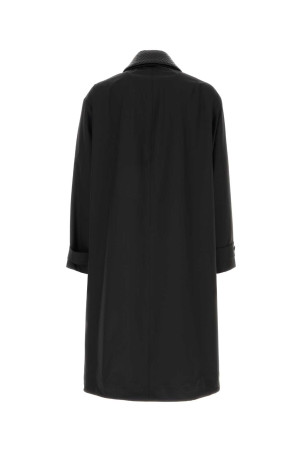Black tech wool overcoat Black BOTTEGA VENETA (875181V6NL0)