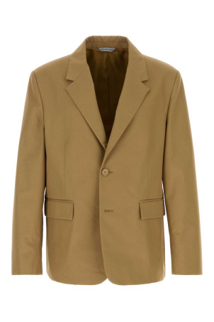 Beige cotton blazer Brown BALENCIAGA (A001Y2TKP07)