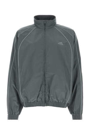 Dark grey cotton and nylon jacket BALENCIAGA (A001YQTPQ38)