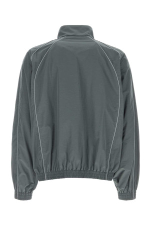 Dark grey cotton and nylon jacket BALENCIAGA (A001YQTPQ38)