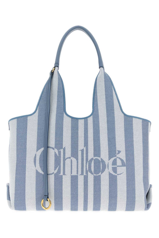 Вишита полотняна сумка для покупок Chloé Stripy CHLOE (CH26AS767R65) CHLOÉ