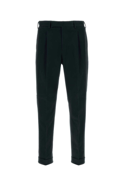 Black stretch cotton pant PT TORINO (CORSZAZ40FWDSD75)