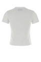 White cotton t-shirt White AMI (FTS347724)