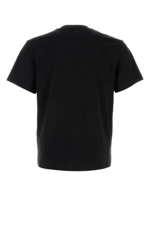 Black cotton t-shirt AMI (HTS346724)