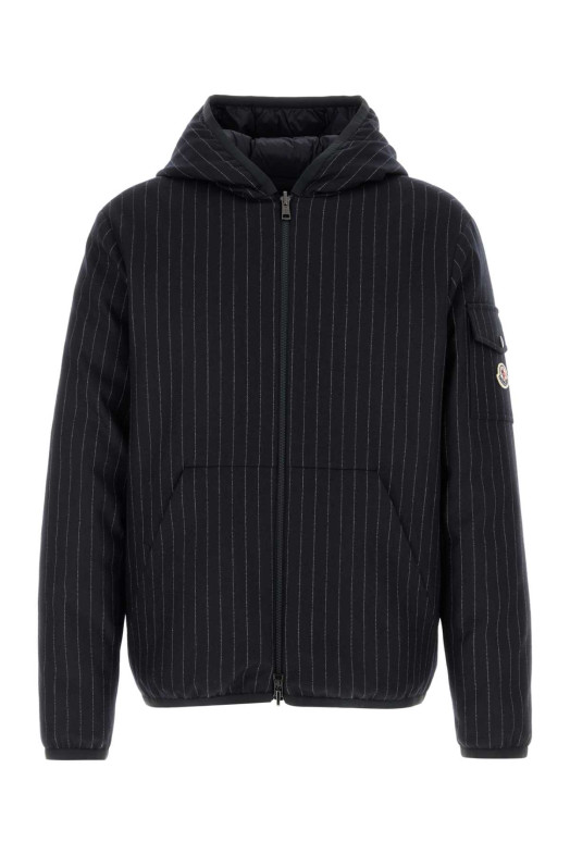 Двусторонняя пуховая куртка Ceze из эластичной шерсти с вышивкой MONCLER (L20911A00026599RF)