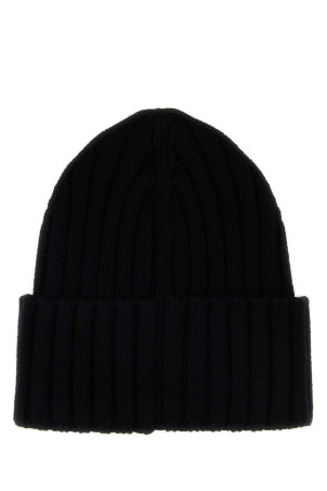Чорна вовняна шапка-біні MONCLER (L20933B00036A9327)