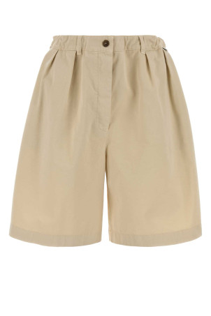 Sand gabardine bermuda shorts PRADA (P262KCSOOO192A)
