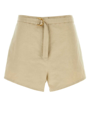 Beige cotton blend shorts PRADA (P279HSOOO14F5)