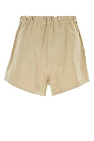 Beige cotton blend shorts PRADA (P279HSOOO14F5)