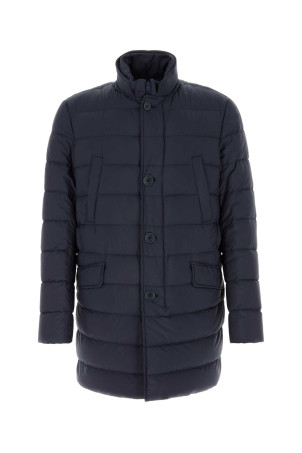 Navy blue nylon padded jacket HERNO (PI007ULE12456Z)
