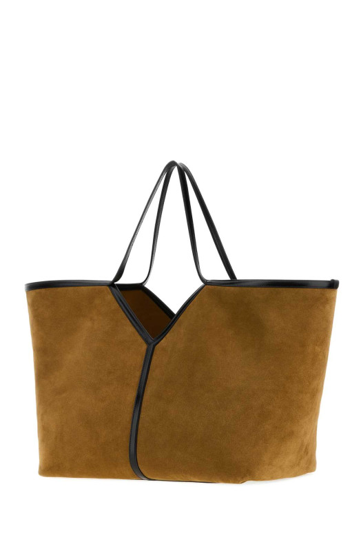 Biscuit suede Y shopping bag SAINT LAURENT (869462AAGN5)