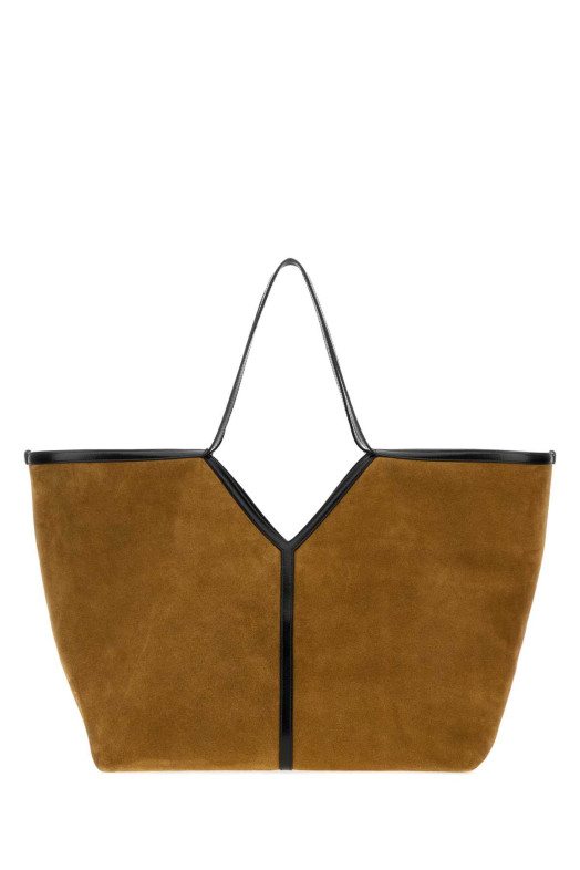 Biscuit suede Y shopping bag SAINT LAURENT (869462AAGN5)
