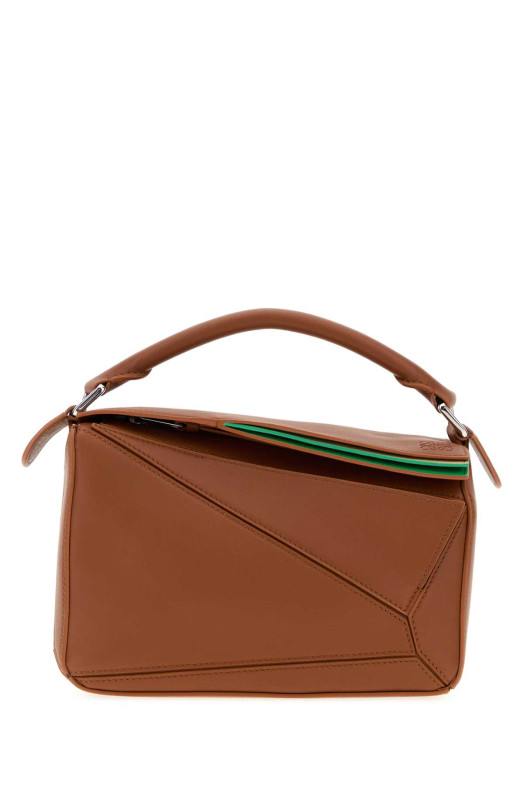 Caramel leather small Layered Puzzle handbag LOEWE (A510S21XDQ)