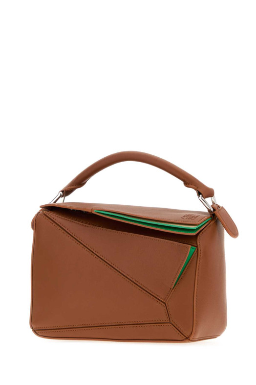 Caramel leather small Layered Puzzle handbag LOEWE (A510S21XDQ)