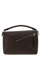 Dark brown leather large Puzzle handbag Bordeaux LOEWE (B510PNLX17)