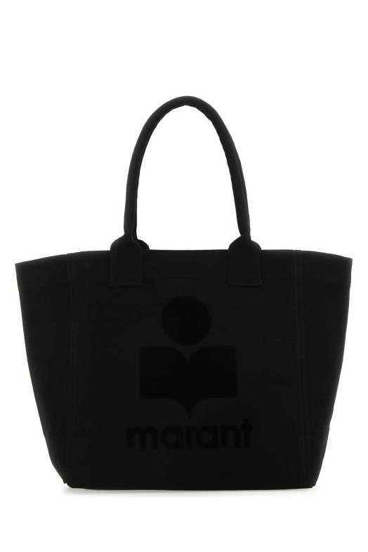 Черная хлопковая небольшая сумка для покупок Yenky ISABEL MARANT (PM0002FAA1X18M)