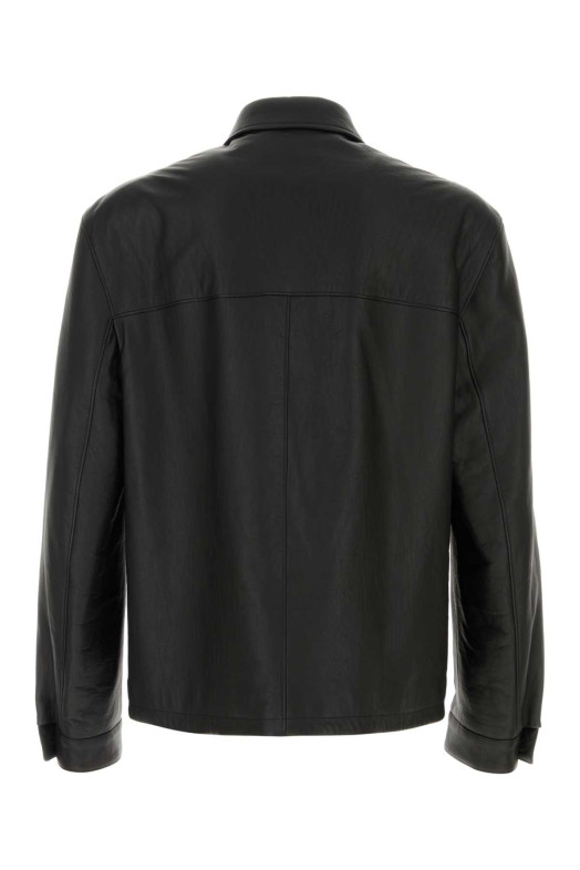 Black leather jacket Black PRADA (UPW615SOOO19WC)