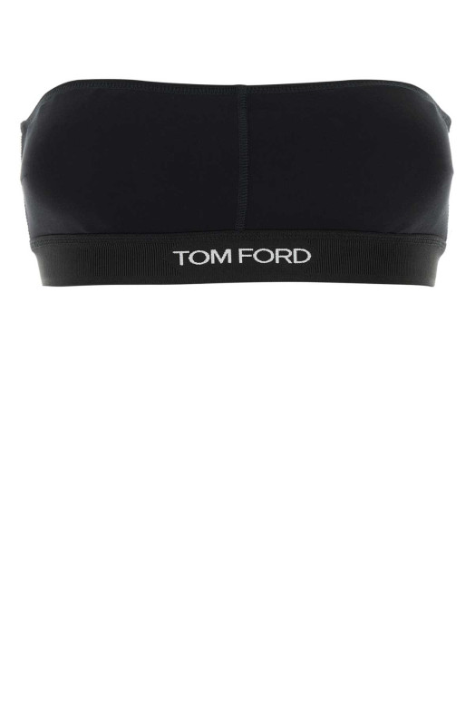 Black stretch modal bra TOM FORD (BRJ011JEX011)