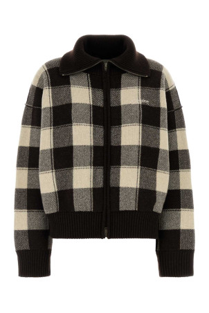 Embroidered wool cardigan GOLDEN GOOSE DELUXE BRAND (GWP02829P002669)