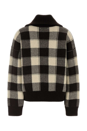 Embroidered wool cardigan GOLDEN GOOSE DELUXE BRAND (GWP02829P002669)
