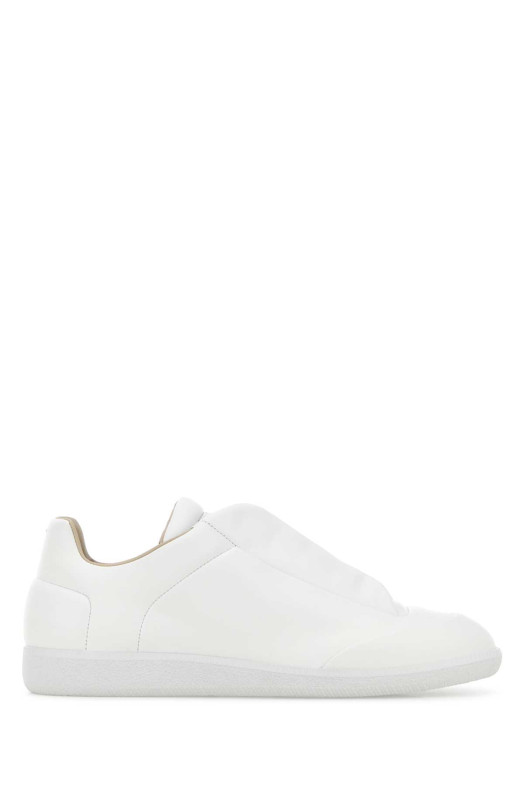 Белые кожаные слипоны Future от MAISON MARGIELA (S57WS0561P7573)