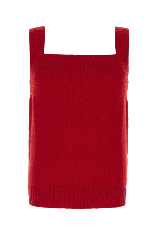 Red wool vest PRADA (UMT541SOOO198Q)