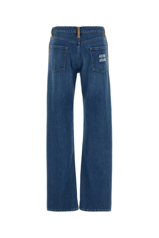Denim jeans MIU MIU (GWP566SOOO17GI)