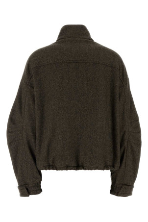 Embroidered wool blend bomber jacket THE ATTICO (261WCB00121WWP001AA)