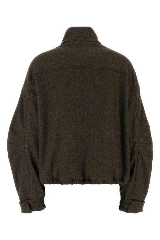 Embroidered wool blend bomber jacket THE ATTICO (261WCB00121WWP001AA)