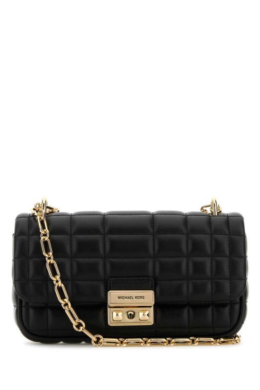 Black leather small Tribeca shoulder bag Black MICHAEL BY MICHAEL KORS (30R4G2RL5L)