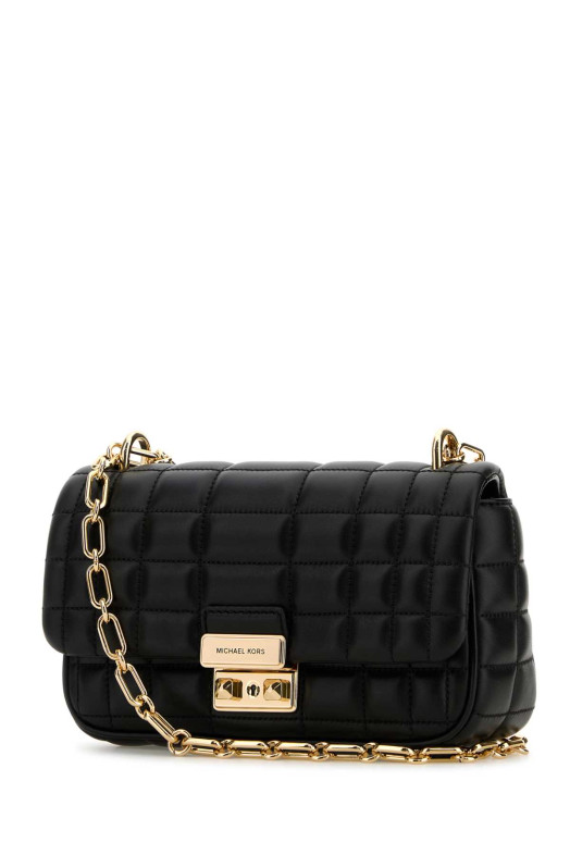 Black leather small Tribeca shoulder bag Black MICHAEL BY MICHAEL KORS (30R4G2RL5L)