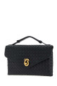 Midnight blue leather Knot Lock handbag BOTTEGA VENETA (817191V08Z0)