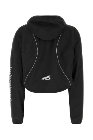Black tech fabric windbreaker Black BALENCIAGA (A0029XTUO41)