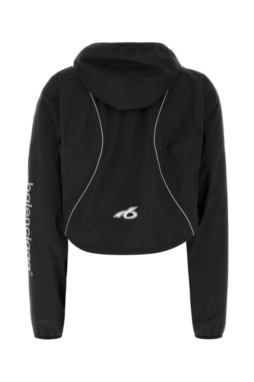Black tech fabric windbreaker Black BALENCIAGA (A0029XTUO41)