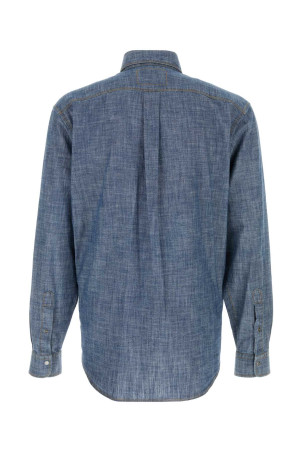 Light-blue chambray shirt FENDI (FS1296AY0C)