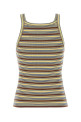 Embroidered cotton tank top FENDI (FS7966AW88)