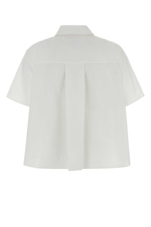 Біла сорочка з попліну, біла, LOEWE (S359Y05XI5)