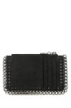 Черный кардхолдер с мотивом лося, черный STELLA McCARTNEY (422364W9132)