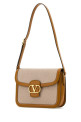 Two-tone canvas and leather 9TO5 shoulder bag VALENTINO GARAVANI (6W2B0R15CJP)
