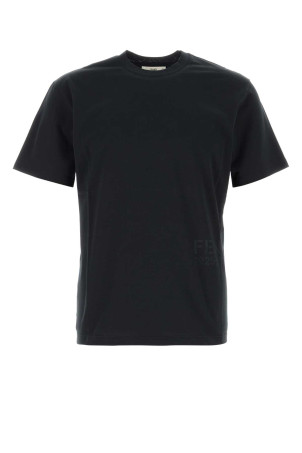 Black cotton t-shirt FENDI (FY1370B19Q)