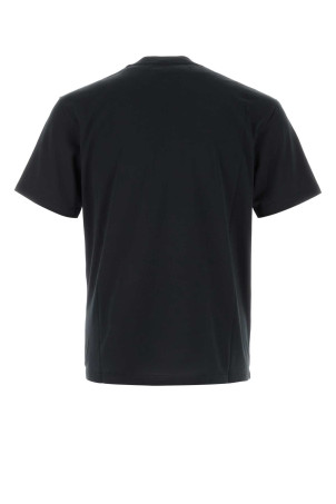 Black cotton t-shirt FENDI (FY1370B19Q)