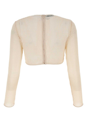 Sand beads top PRADA (P914LRS23112BW)