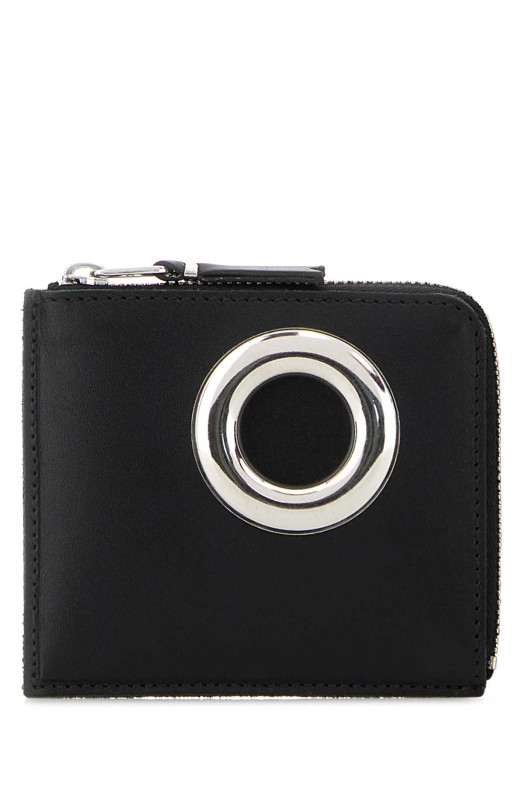Black leather card holder Black COMME DES GARCONS (SA3100SE)