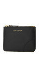 Черный кожаный кошелек для монет Black COMME DES GARCONS (SA8100) COMME DES GARÇONS